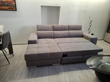 Divano letto angolare con penisola sinistra, L 259, P 171, H94