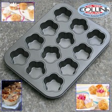 Stadter - Teglia antiaderente per cestini di fiori dolci o salati - cucina