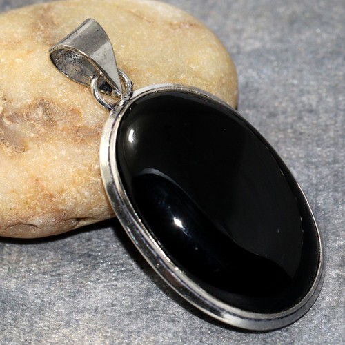 Ciondolo gioiello onice nera