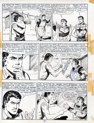 Zagor tavole originali di - zagor,