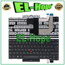 TASTIERA ITALIANA PER NOTEBOOK LENOVO THINKPAD T470 T480 A475 + TRACKPAD NERA