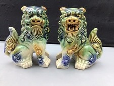 VINTAGE PAIR OF FOO DOGS
