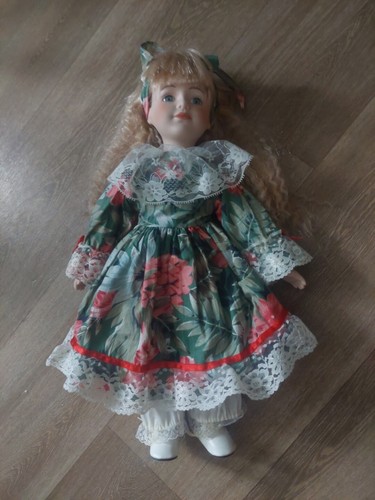 Porcelain doll daniella - porcelain,