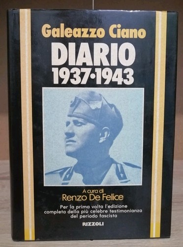 Galeazzo ciano diario 1937 - galeazzo,
