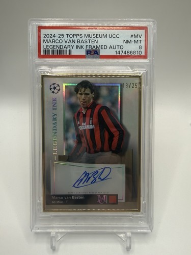 Psa card auto marco van - on-card,