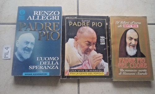 Lotto libri padre pio uomo - 3,