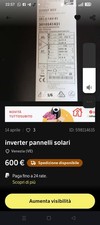 Inverter SMA Sunny Boy usato