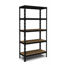 Scaffalatura in Metallo Nero