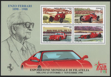 Foglietto Enzo Ferrari Expo
