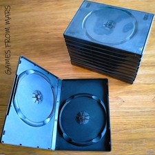 10 Custodie DVD CD Doppie 14mm