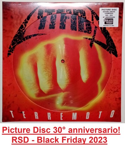 Litfiba terremoto lp picture - lp,