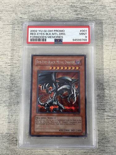 2002 yugioh drago - metallo, nero