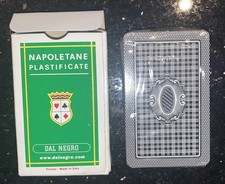 CARTE DA GIOCO NAPOLETANE DAL NEGRO CARTE DA GIOCO ORIGINALI NUOVE 8001097100163