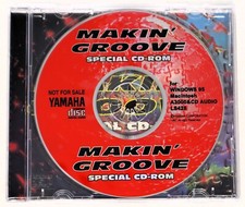 Yamaha Makin' Groove Special CD-ROM A3000 A4000 A5000 AN1x formati CD di campionamento