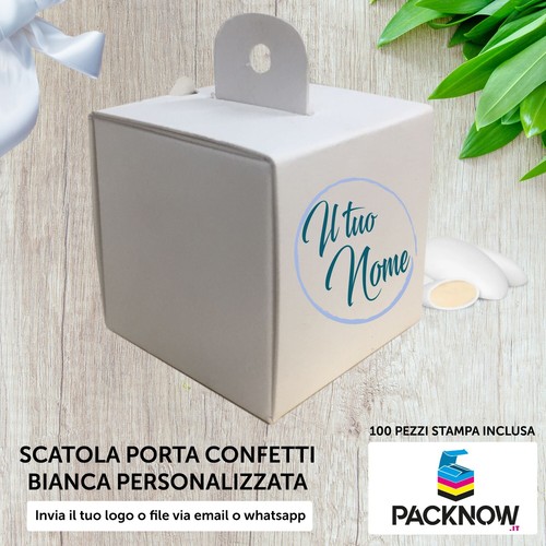 Scatole confetti stampa