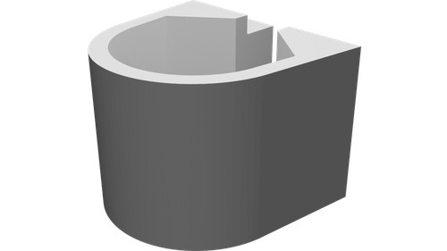 Porta sapone per asta doccia - per,