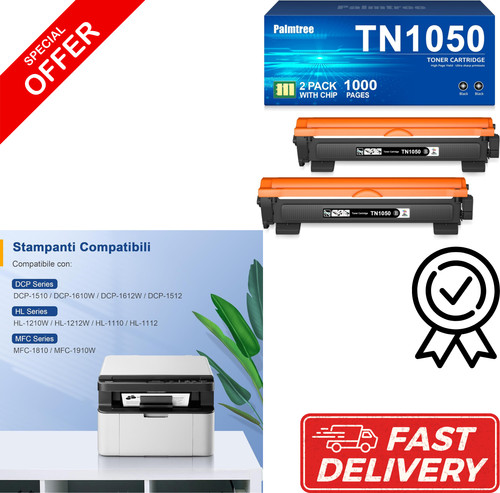 Toner nero tn1050 - toner,