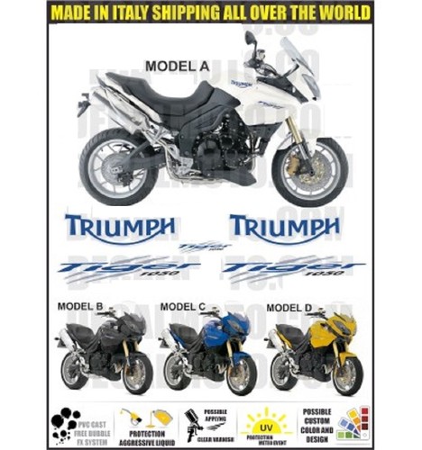 Adesivi tiger 1050 2007 kit - 1050,