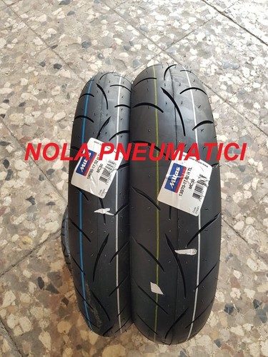 Coppia pneumatici 100 - /90-, 18