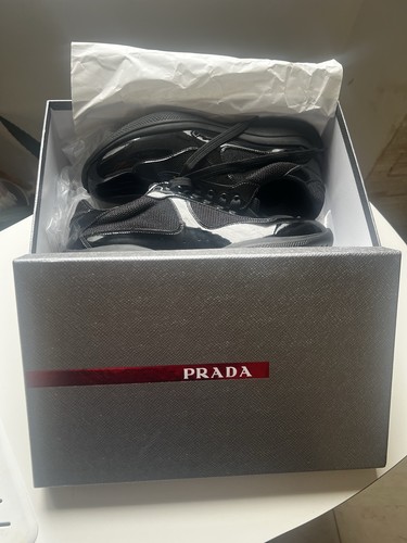 Prada sneaker uomo nere - nere, con