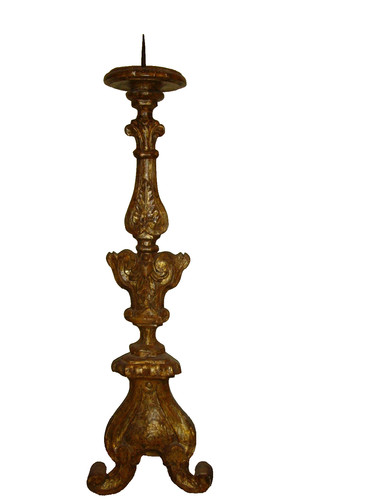 Antico candelabro legno luigi - antico,