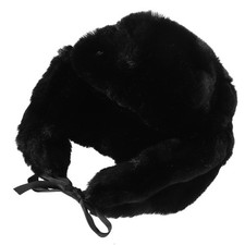  Cappello da Trapper Elegante Cappello Caldo in Pelliccia Sintetica con