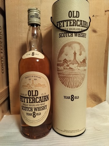 Old fettercairn scotch - 8,