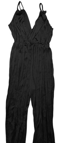 Tuta donna zara raso nero - zara,