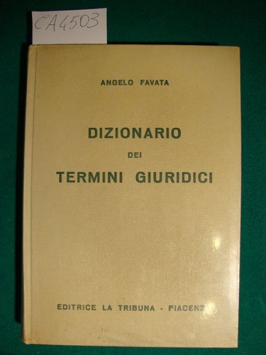 Dizionario dei termini