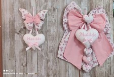 Fiocco Nascita Bimba Più  Capoculla nome personalizzabile 
