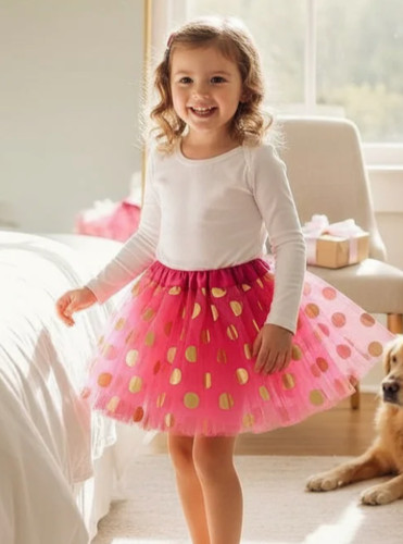 Gonna tutù glitter bambina - , a