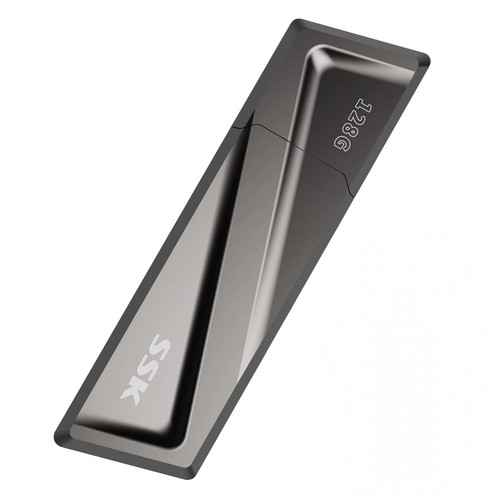 Ssk 128gb usb flash drive - flash,