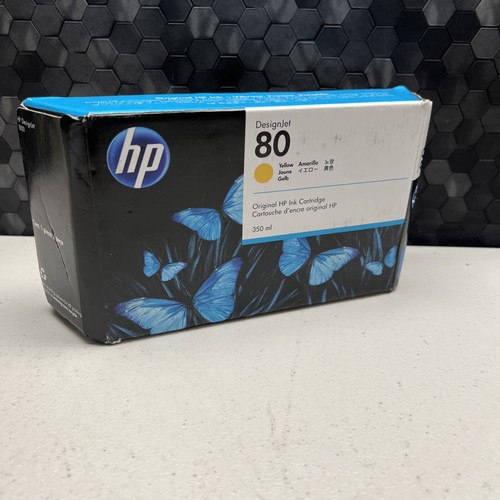 Designjet yellow - hp, 80