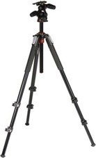 Manfrotto MK055XPRO3-3W 055 Kit treppiede a colonna orizzontale 3 sezioni con 3 vie