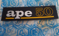 TARGHETTA ANTERIORE " APE 50 "