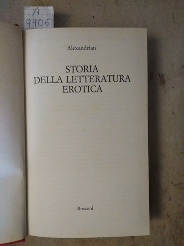 Storia della letteratura