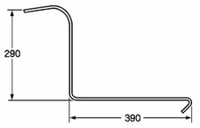 Dente Ranghinatore Ama Filo 6,5 mm Adattabile - 25 pz Made in Italy