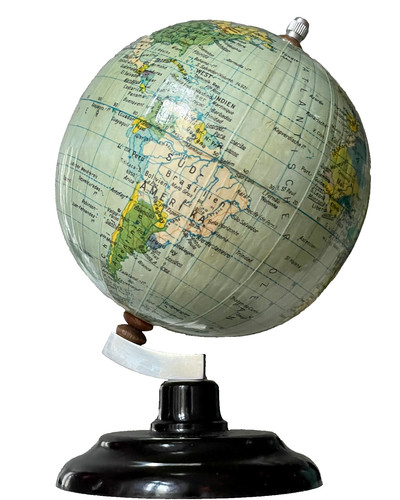 Bellissimo mappamondo antico - bellissimo,