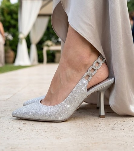 Decollete elegante silver - decollete,