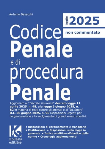 Codice penale procedura - penale,
