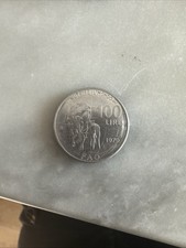 100 LIRE COMMEMORATIVA 1979 FAO NUTRIRE IL MONDO Repubblica italiana