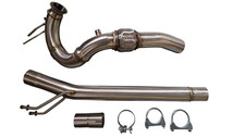 DEFAP DOWNPIPE 76MM VW GOLF 6 VI SCIROCCO TOURAN AUDI A3 8P SEAT LEON 1P TDI