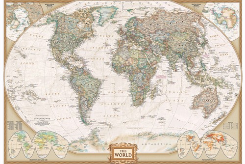 Poster x50 mappa del - poster,