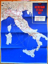 AUTOSTRADE  D'ITALIA 1971