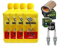TAGLIANDO TRIUMPH SCRAMBLER 865 BARDAHL 10W40 FILTRI HILFO CANDELE 2010