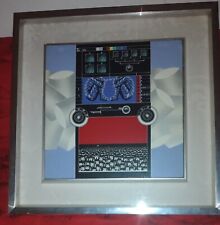 " CASELLARIO " - Tecnica Mista Su Tela 40 x 40 - Piero Geri (GERICO) - 1973 