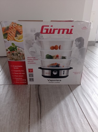 Vaporiera elettrica girmi come - vaporiera,