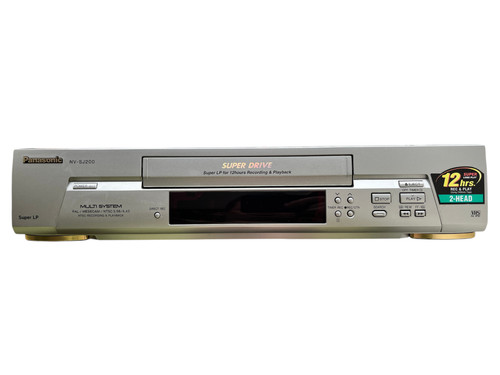 Panasonic vhs vcr sj200 - panasonic,