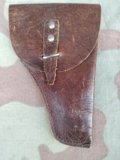 WW2 regio esercito fondina pelle marrone per pistola 7,65 ufficiale regio esercito
