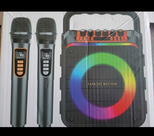 Macchina karaoke con due - karaoke,